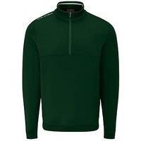 Oscar Jacobson Mens Golf Westland Mid Layer - Green