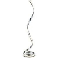 Floor Lamp Light Chrome & White Acrylic 22W LED module Bulb Included