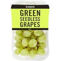 Iceland Green Seedless Grapes 400g