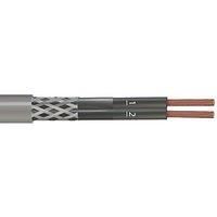 Time 2-Core CY Grey 1mm Screened Control Cable 100m Drum (127RF)