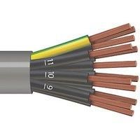 Time 12-Core YY Grey 0.75mm Unscreened Control Cable 1m Coil (270PY)