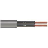 Time 2-Core YY Grey 0.75mm Unscreened Control Cable 100m Drum (538PY)