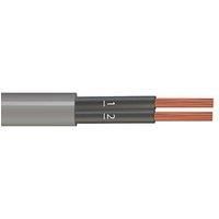 Time 2-Core YY Grey 2.5mm Unscreened Control Cable 1m Coil (651RF)