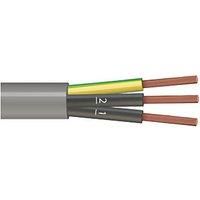 Time 3-Core YY Grey 1mm Unscreened Control Cable 1m Coil (276PY)