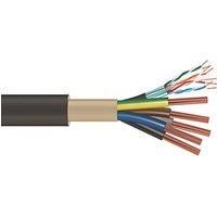 Time EV-Ultra Black 5-Core 10mm & Cat 5e 4-Pair EV Charging Cable 1m Coil (590RG)