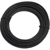 Black 2 Core Flat Flexible Cable 2192Y - 0.75mm2 x 10m