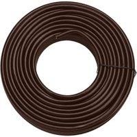 Brown RG6 Coaxial Cable - 25m