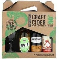 Brewhouse Craft Cider - 3X 330Ml & Chalice Glass