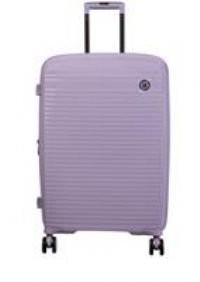 IT Hard Large Light Weight Expandable 8 Wheel Suitcase-Lilac