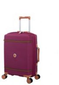 IT Luggage Expandable 8 Wheel Hard Suitcase - Cabin, Red
