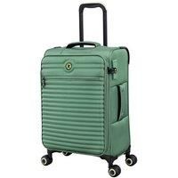 IT Luggage Expandable 8 Wheel Soft Suitcase - Large, Green