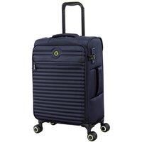 IT Luggage Expandable 8 Wheel Soft Suitcase - Large, Blue