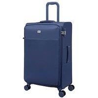 It Luggage Lustrous Luxe Night Blue Medium Suitcase
