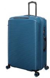 IT Luggage Expandable 8 Wheel Hard Suitcase - Large, Blue