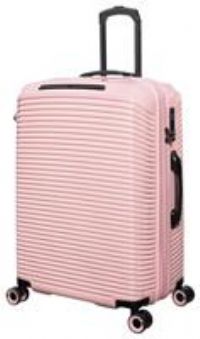 IT Luggage Expandable 8 Wheel Hard Suitcase - Medium, Gold