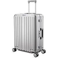 It Luggage Forcefield Silver Aluminium Medium Suitcase