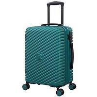 It Luggage Pleating Teal Green Cabin Suitcase