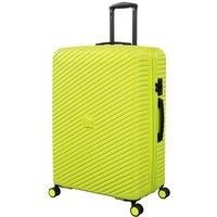 IT Luggage Pleating Lime Punch Large Hardshell Suitcase, none