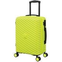IT Luggage Pleating Lime Punch Cabin Hardshell Suitcase, none