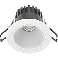 Collingwood H2 Deco CSP Fixed Fire Rated LED Residential Downlight Wattage & Colour Switchable White 6.5-10W 550 - 1000lm (490RW)