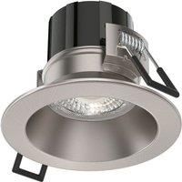 Collingwood DT4 Fixed Fire Rated LED Downlight Brushed Steel 4.3W 440-490lm (800YY)