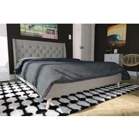 Novogratz Elena King Linen Bed