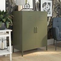 Queer Eye Bradford 2 Door Metal Storage Cabinet - Green