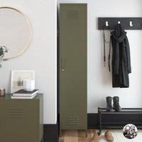 Queer Eye Bradford Single Metal Storage Cabinet - Green