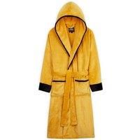 CityComfort Ladies Dressing Gowns Soft Fleece Hooded Women/'s Robes (M, Mustard)