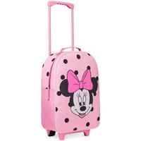 Disney Kids Girls Minnie Trolley Bag Suitcase Luggage Travel Bag Lightweight