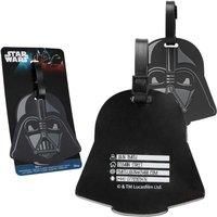 Disney Luggage Tags for Suitcase, Baggage Identification for Travel Name Address (Black Darth Vader)