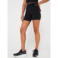 Gym King Women's Clothing Core 3-6-5 5 Inch Short Black WSR-A267L