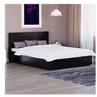 Vida Designs Hurley Faux Leather Ottoman Bed - Bed Frame Only