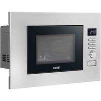 Baridi 20L Integrated Microwave Oven, 800W, Stainless Steel - DH196