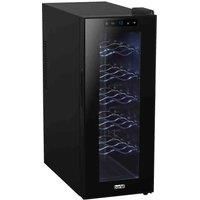 Sealey Baridi 12 Bottle Wine Cooler with Digital Touch Screen Controls & LED