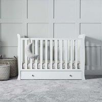 Ickle Bubba Snowdon 4-in-1 Mini Cot Bed + Choice of Mattress | White