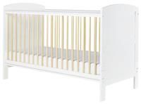 Ickle Bubba Coleby Classic Cot Bed (Scandi White)