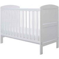 Ickle Bubba Coleby Mini Cot Bed And All Seasons Premium Pocket Sprung Mattress - White