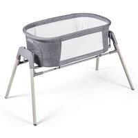 Ickle Bubba Drift Gliding Crib - Ash Grey