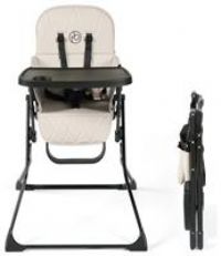 Ickle Bubba Flip Magic Fold Highchair - Pearl Grey
