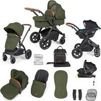 Stomp Luxe All in One i-Size Travel ISOFIX Base + BUBBA AND ME CRIB