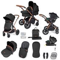 Ickle Bubba Stomp Luxe All in One i-Size Travel System with ISOFIX Base RRP £650