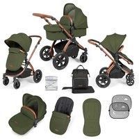 Ickle Bubba Stomp Luxe 2 In 1 Pushchair & Carrycot - Bronze Woodland Tan