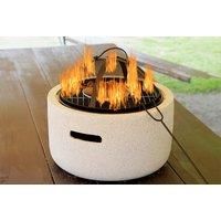 Multifunctional Cream 18 Inch Round Mgo Bbq Fire Pit