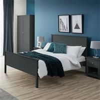 Julian Bowen Maine 90Cm Bed - Anthracite