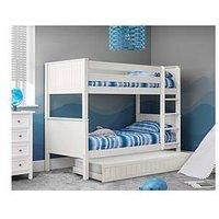 Maine Bunk Bed - White / Surf White