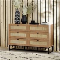 Padstow 6 Drawer Chest - Oak