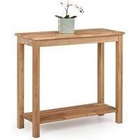 Julian Bowen Coxmoor Console Table, Oak