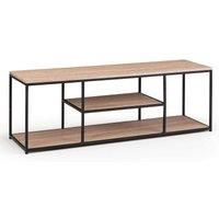 Julian Bowen Tribeca Tv Unit, Sonoma Oak Effect/Black