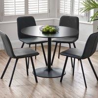 Julian Bowen Nero 100cm Round Table